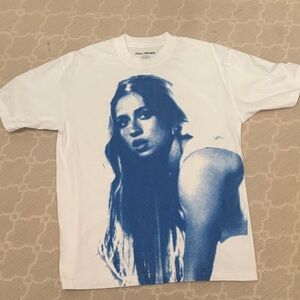 Blue Graphic Long Sleeve Tee